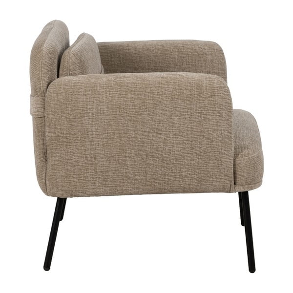 Béžové žinylkové křeslo Bind – Ixia-image-3