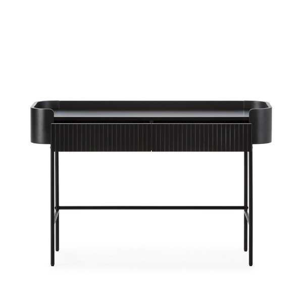 Černý konzolový stolek 40x120 cm Willa – MOME-image-2