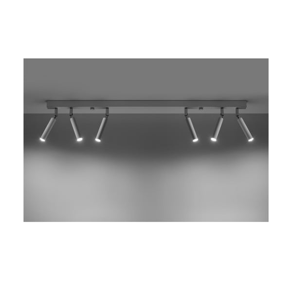 Bílé stropní svítidlo Sollux Tiden Sei-image-3