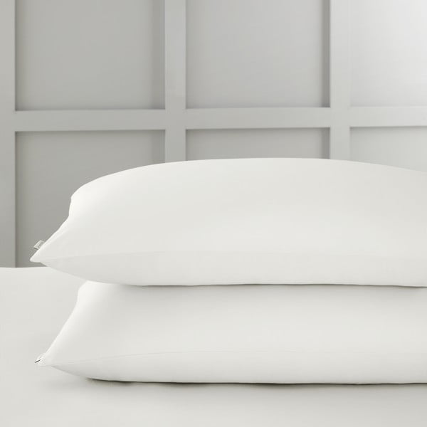 Povlaky na polštáře v sadě 2 ks z bavlněného saténu 50x75 cm Cotton Sateen – Bianca-image-1
