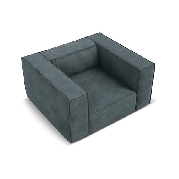 Křeslo v petrolejové/šedé barvě Madame – Windsor & Co Sofas-image-3