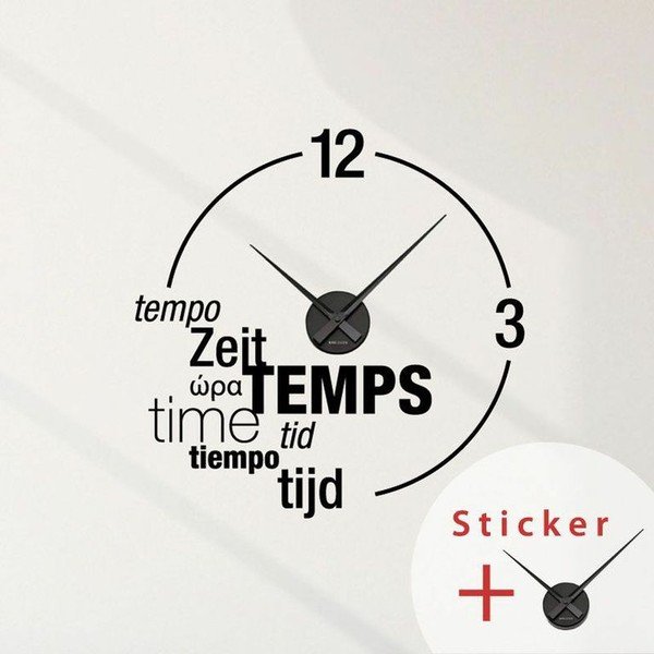 Samolepka Clock Wall, 55x55 cm-image-1