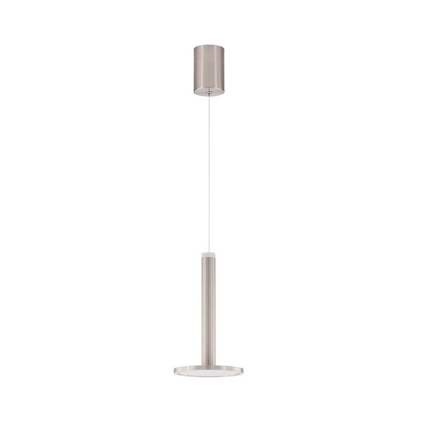 Kovové LED závěsné svítidlo v matně stříbrné barvě ø 15 cm Palencia – Nova Luce