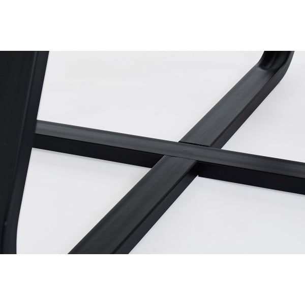 Kulatý konferenční stolek s deskou v dubovém dekoru v přírodní barvě ø 80 cm Cesura – Unique Furniture-image-4