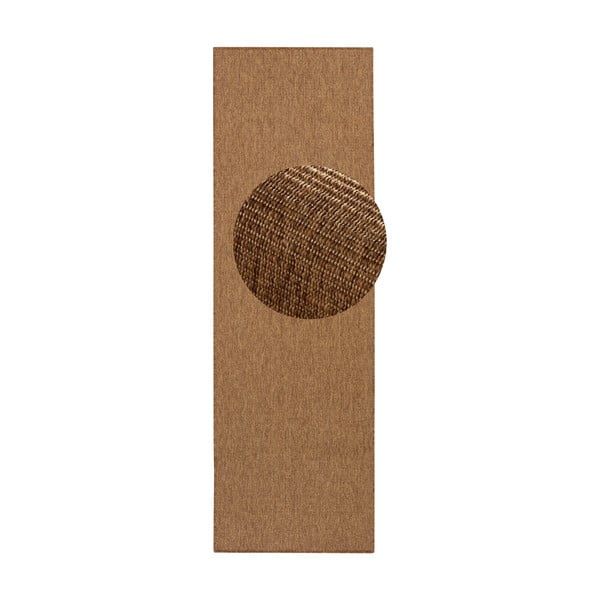 Hnědý vnitřní a venkovní koberec 80x150 cm Nature – Hanse Home