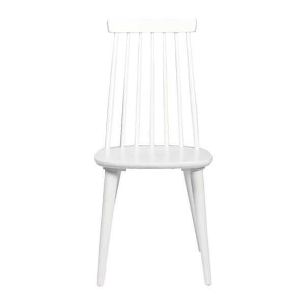 Bílá jídelní židle ze dřeva kaučukovníku Rowico Lotta-image-2