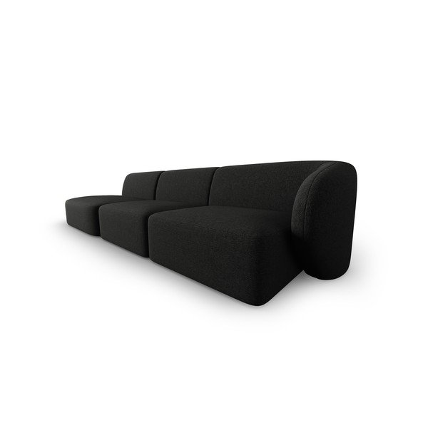 Černá pohovka 302 cm Shane – Micadoni Home-image-1