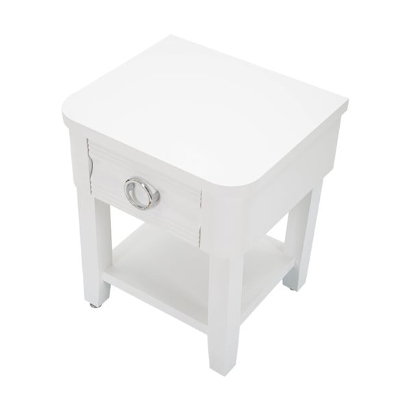 Bílý noční stolek z jedlového dřeva Shine – Mauro Ferretti-image-4