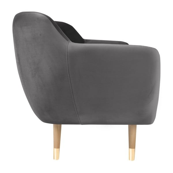 Šedé křeslo Mazzini Sofas Amelie-image-3