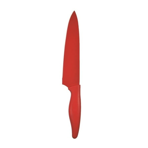Červený nepřilnavý nůž JOCCA Chef Knife, 20 cm