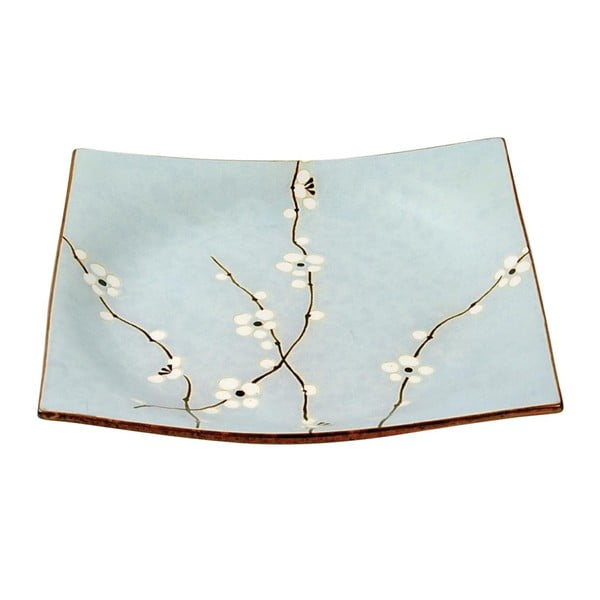 Kameninový talíř Tokyo Design Studio Soshun, 17,5 x 17,5 cm