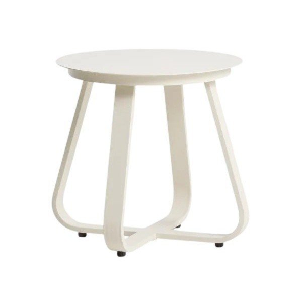 Kovový kulatý zahradní stolek ø 48 cm Tamaris – Kave Home
