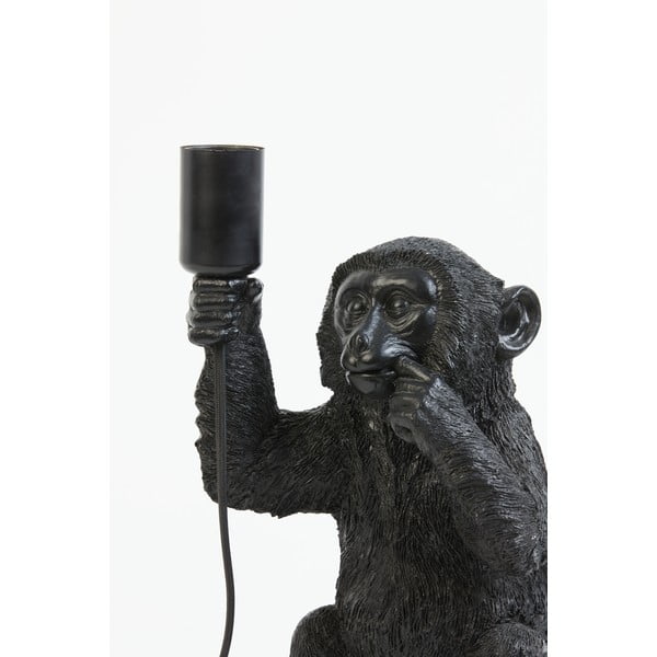 Černá stolní lampa (výška 34 cm) Monkey – Light & Living-image-1