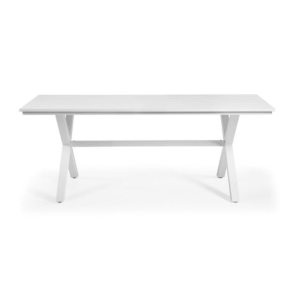 Bílý stůl La Forma Sheldon, 200 x 90 cm