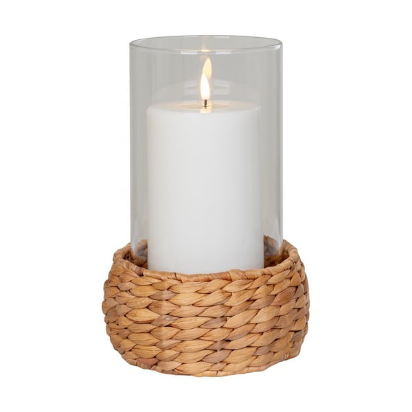 Lucerna z vodního hyacintu (výška 26 cm) Hurricane – House Nordic-image-3