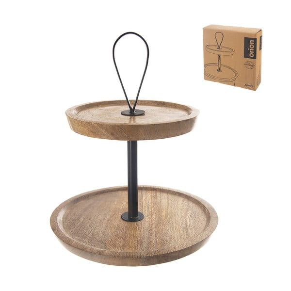 Dřevěný etažér Mango – Orion-image-4