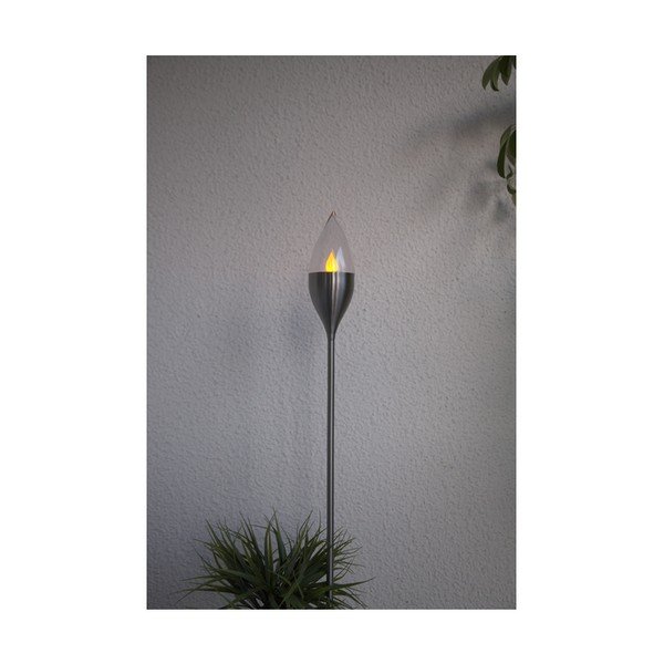 Venkovní solární LED svítidlo z nerezové oceli Star Trading Olympos, výška 115 cm-image-2