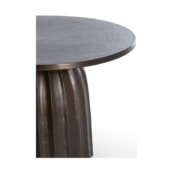 Kovový kulatý odkládací stolek ø 60 cm Veglia – Light & Living-image-2