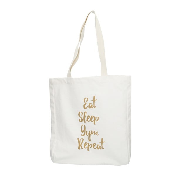 Plátěná taška Creative Tops Eat Sleep Gym
