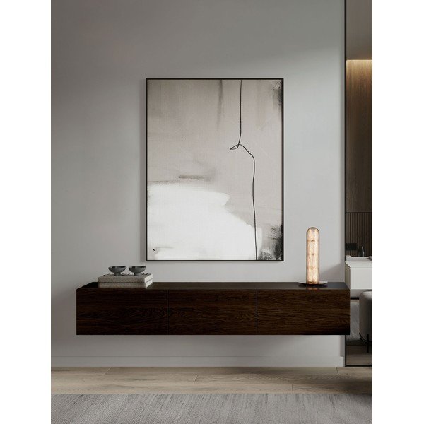 Kovová LED stolní lampa v mosazné barvě se skleněným stínidlem (výška 40 cm) Gloree – Nova Luce-image-1