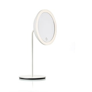 Bílé kosmetické zrcadlo Zone Eve, ø 18 cm