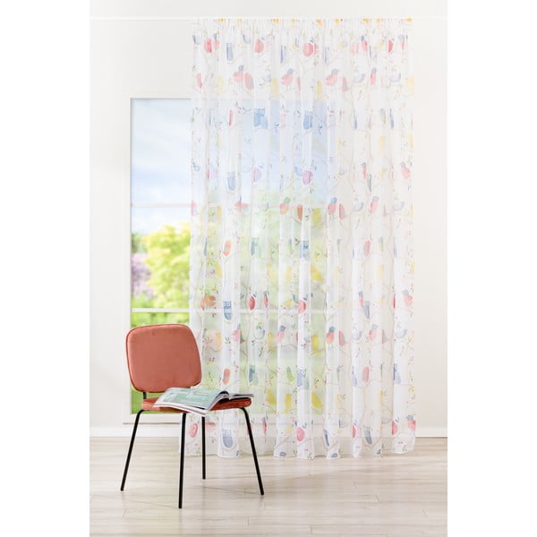 Dětská záclona 140x245 cm Owl – Mendola Fabrics-image-1