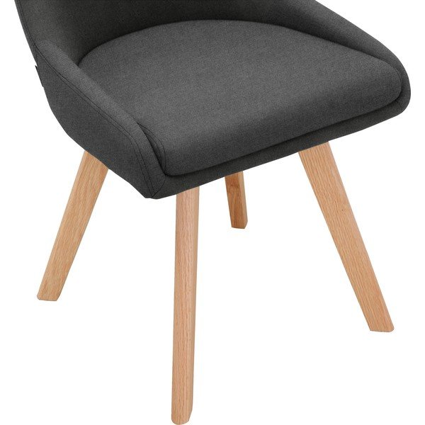 Tmavě šedá jídelní židle Rudi – Støraa-image-4