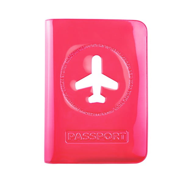 Stylové pouzdro na pas, růžové
