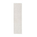 Slonovinový ručně tkaný vlněný běhoun 60x230 cm Zen Garden – Flair Rugs