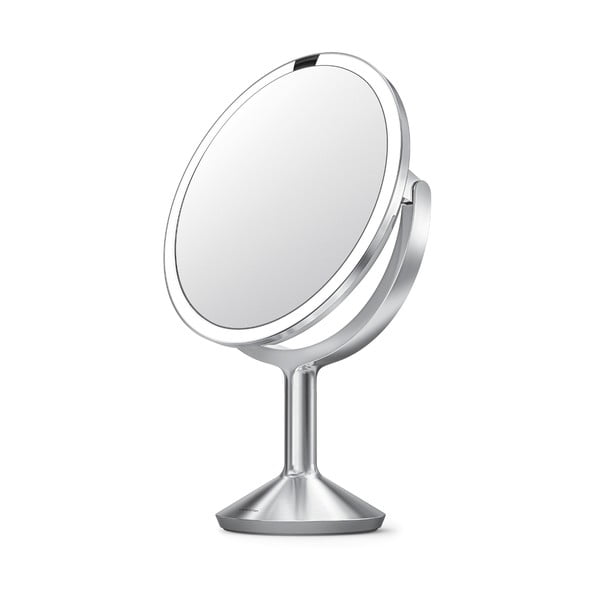 Kosmetické zvětšovací zrcadlo s osvětlením (5x) ø 25 cm Sensor Trio Max – simplehuman-image-4