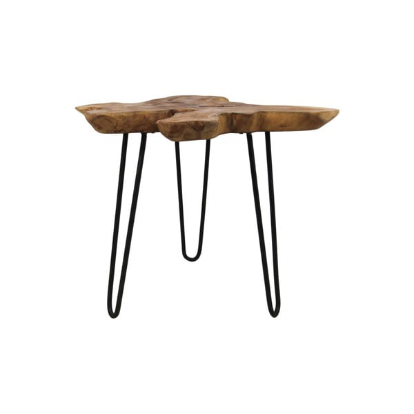 Příruční stolek z teakového dřeva HSM collection Kario