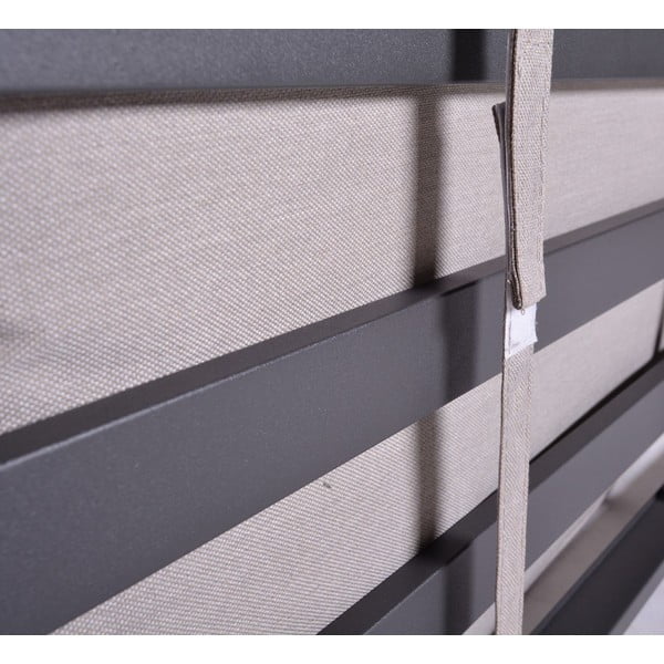 Černo-béžový kovový zahradní lounge set pro 8 Portland – Rojaplast-image-3