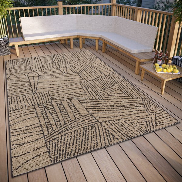 Béžový venkovní koberec 80x150 cm – Elle Decoration-image-1