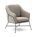 Béžové křeslo Brida – Kave Home