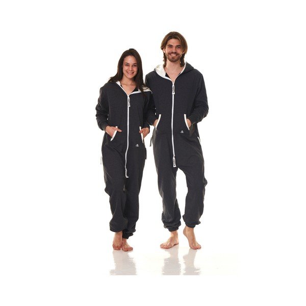 Tmavě šedý domácí unisex overal Streetfly, vel. L