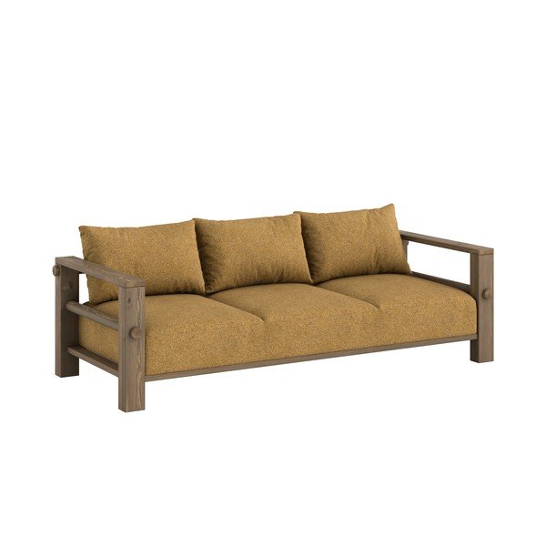 Okrově žlutá pohovka 225 cm Bare – Karup