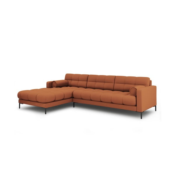 Rohová pohovka v cihlové barvě (levý roh) Bali – Cosmopolitan Design-image-3