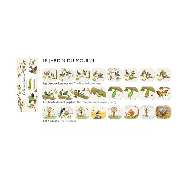 Dětský promítací set Moulin Roty Zahrada-image-2