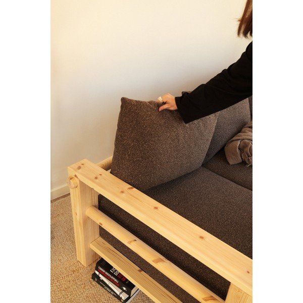 Tmavě šedá pohovka 225 cm Bare – Karup-image-3