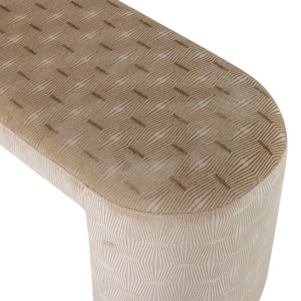 Béžová polstrovaná lavice Jacob – WOOOD-image-4