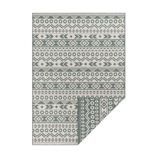 Zeleno-bílý venkovní koberec Ragami Roma, 160 x 230 cm