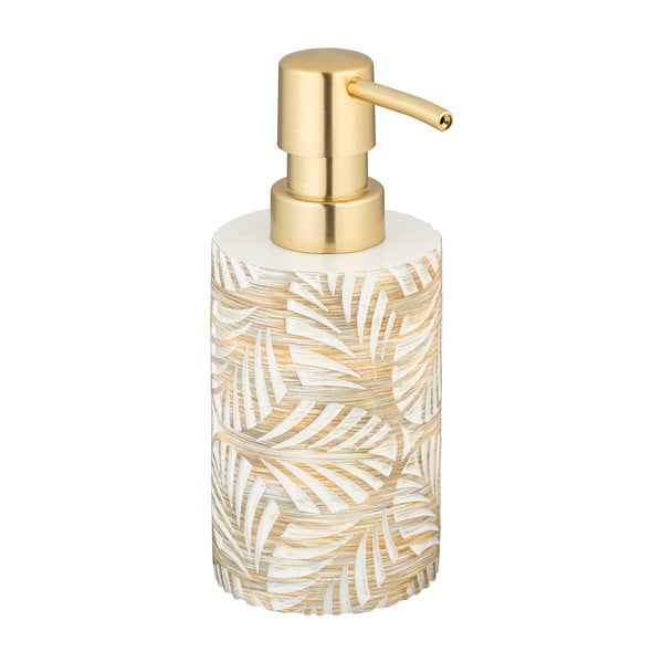 Béžový dávkovač mýdla z polyresinu 490 ml Terralba – Wenko-image-1