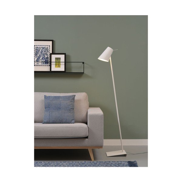 Bílá stojací lampa s kovovým stínidlem (výška 140 cm) Cardiff – it's about RoMi-image-2
