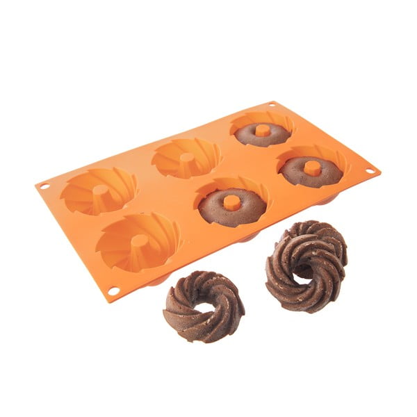 Silikonová forma na pečení mini bábovky 17x28 cm – Orion-image-2