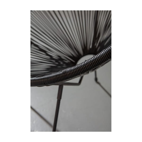 Černé křeslo Kare Design Acapulco-image-3