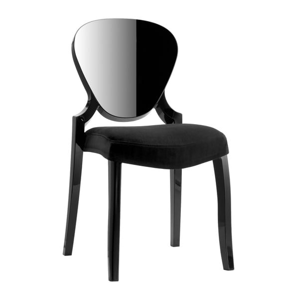 Černá židle Pedrali Queen