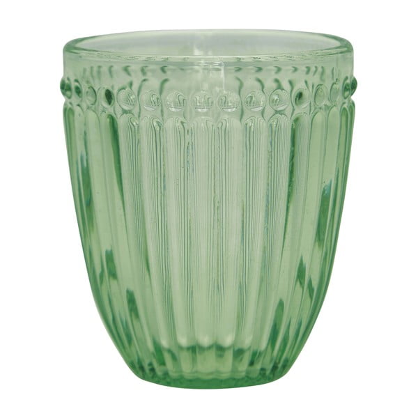 Zelená sklenice Green Gate Alice, 300 ml