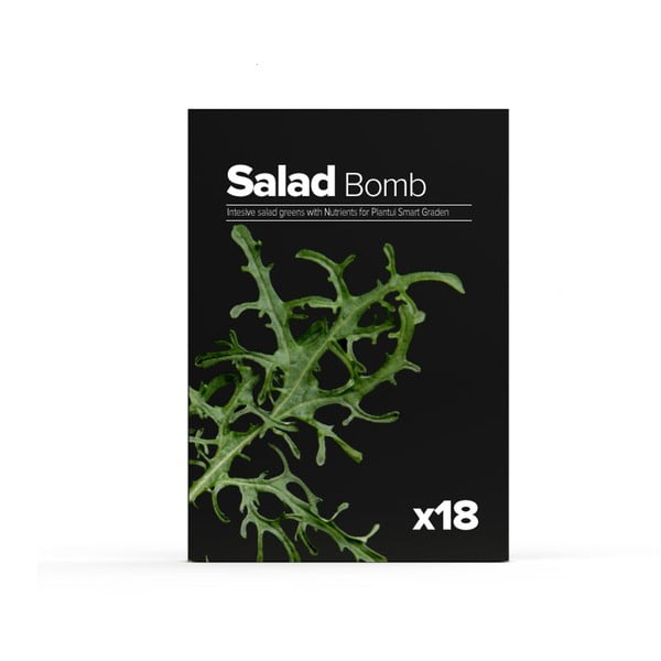 Sada 18 kapslí se semínky Plantui Salad Bomb