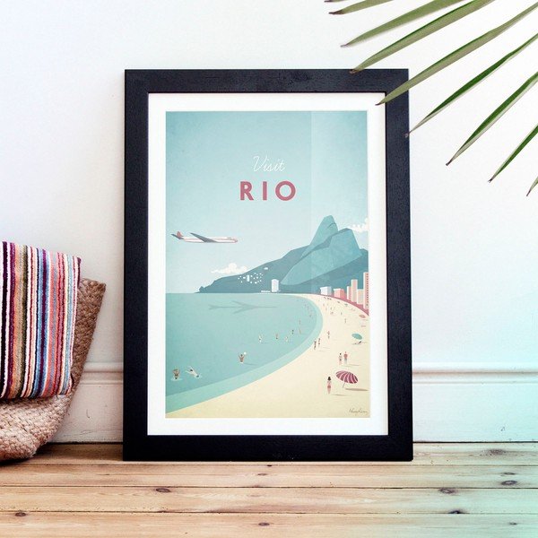 Plakát Travelposter Rio, 50 x 70 cm-image-1