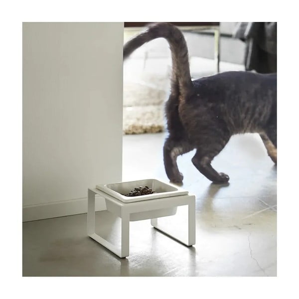 Sada misky a boxu na granule pro domácího mazlíčka Tower – YAMAZAKI-image-2